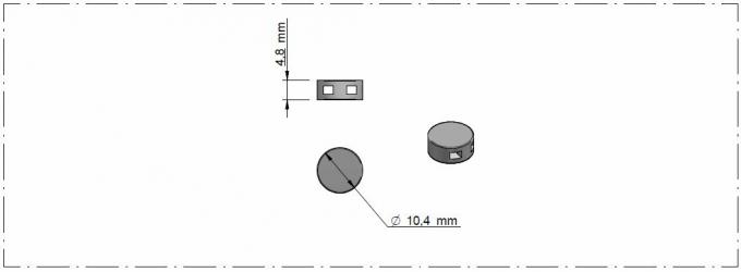 Plan Scellé en étain (injection), scellé métallique - Dejoie